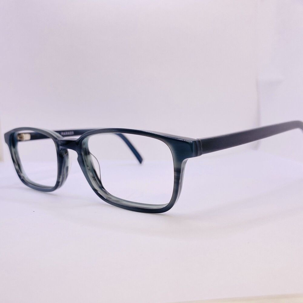 Warby Parker Eyeglasses Sunglasses Hardy M 175 51 [] 18 145 MM Marble Black Grey
